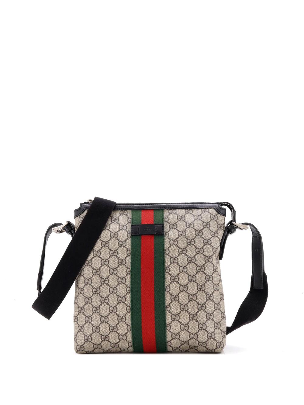 Gucci Web Messenger Bag Gg Coated #323200G13B